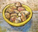 Still Life Potatoes in a Yellow Dish by Vincent van Gogh — hand-painted religion oil painting reproduction on canvas