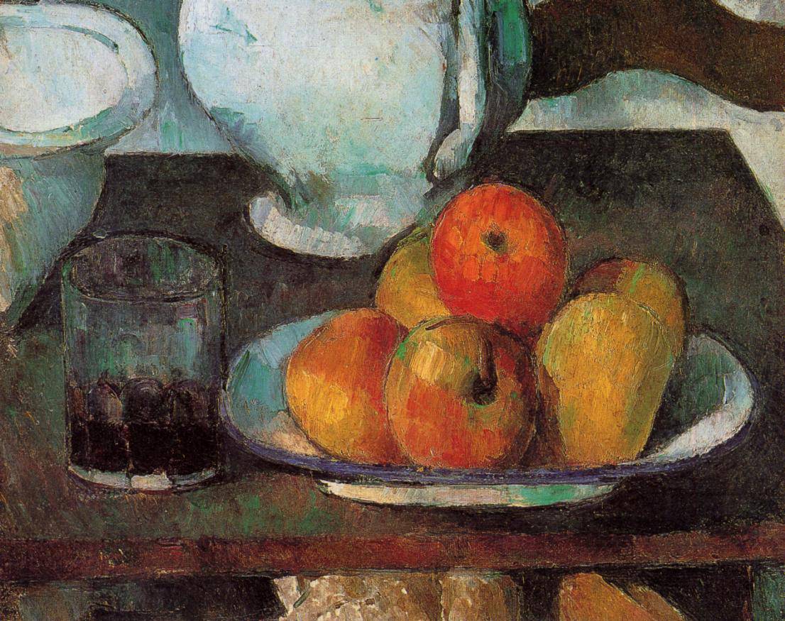 Still Life with Apples - Paul Cezanne