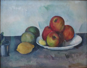 Still Life with Apples - Paul Cezanne