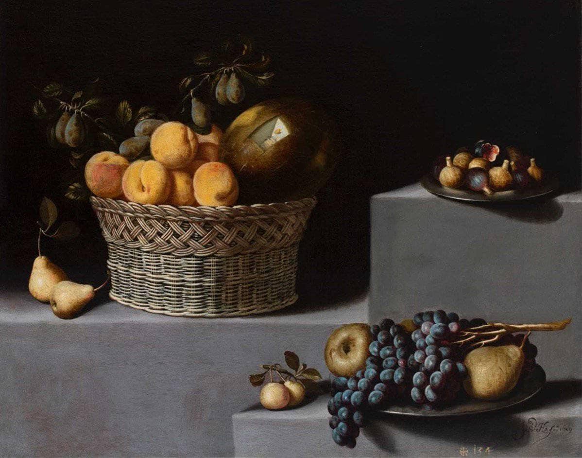 Still Life with Basket and Fruit