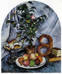 Still life with camellia by Ilya Mashkov — fruit oil painting wall art, Post Impressionism