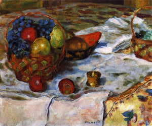 Still LIfe with Earthenware Dish - Pierre Bonnard