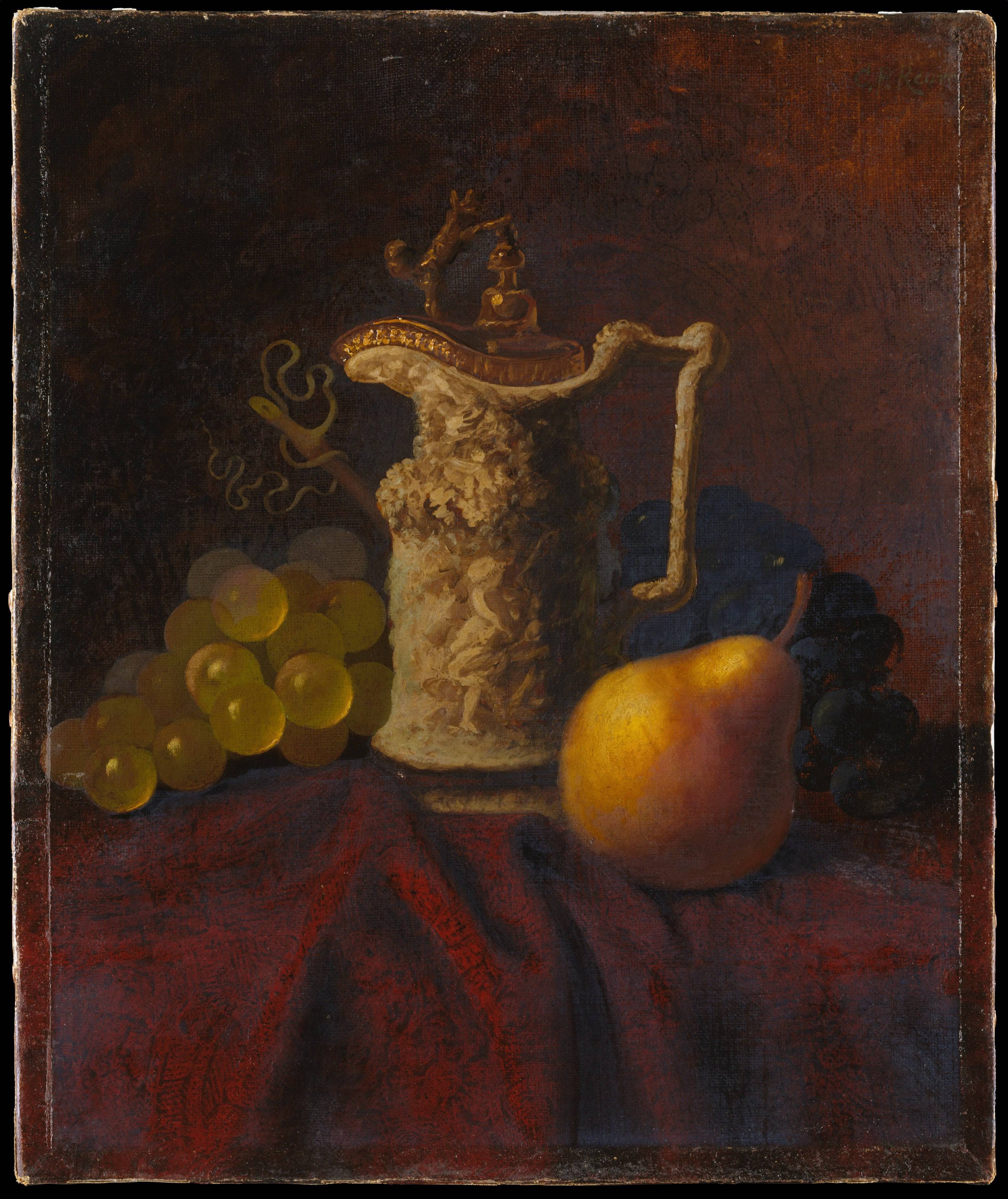 Still Life with Ewer and Fruit - Cadurcis Plantagenet Ream