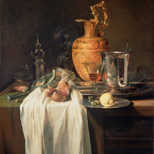 Still Life with Ewer, Vessels and Pomegranate