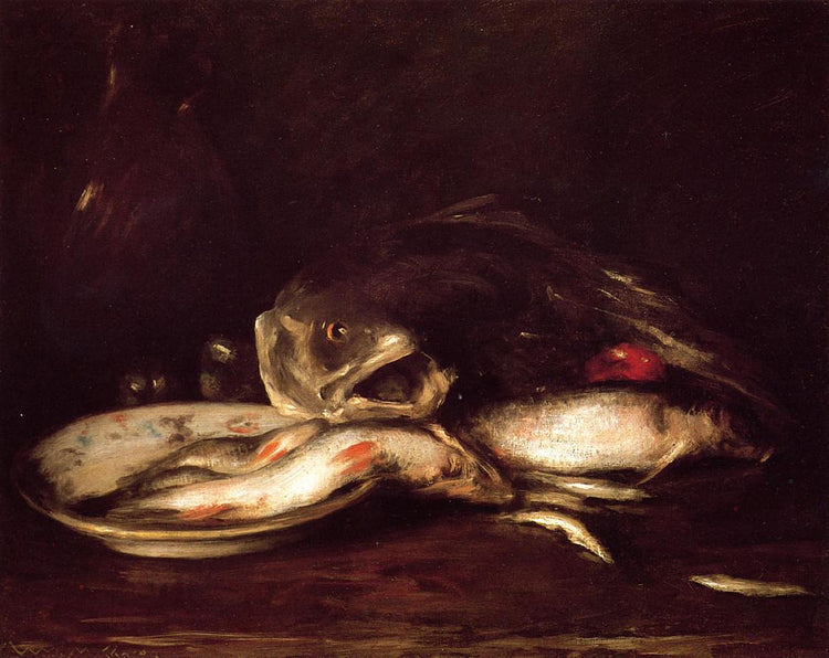 Still Life with Fish - William Merritt Chase