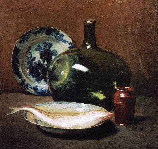 Still Life with Fish - William Merritt Chase