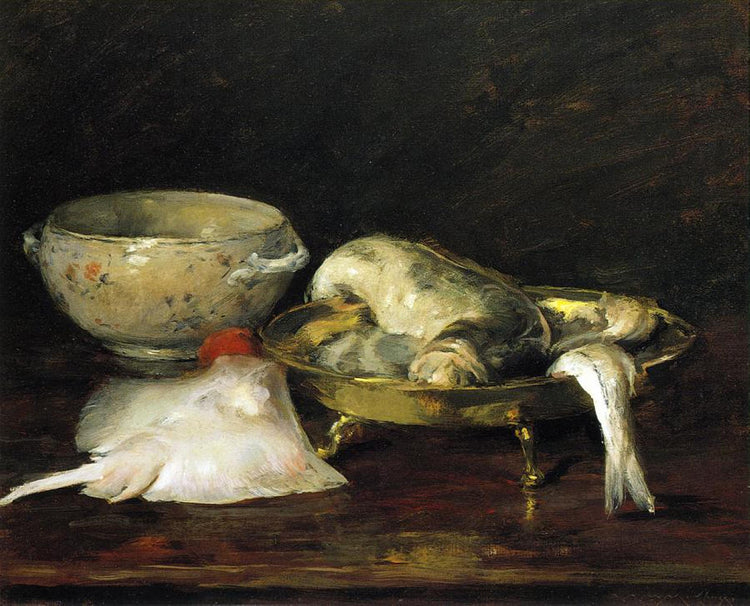 Still Life with Fish - William Merritt Chase