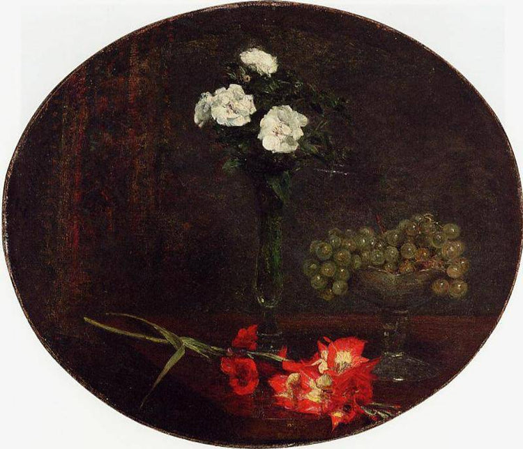 Still Life with Flowers - Henri Fantin-Latour