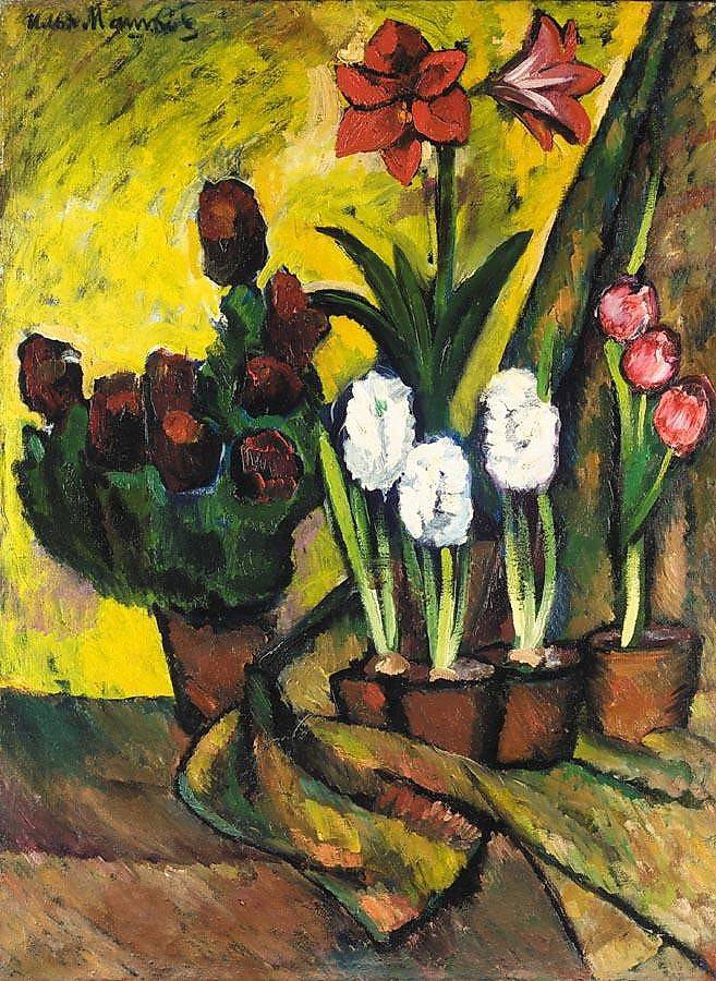 Still Life with Flowers - Ilya Mashkov