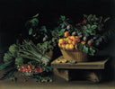 Still Life with Fruit by Louise Moillon — hand-painted botanical oil painting reproduction on canvas