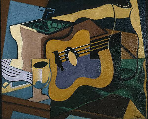 Still Life with Guitar - Juan Gris