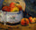 Still Life with Peaches in bedroom