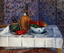 Still Life with Peppers by Camille Pissarro — life oil painting wall art, Impressionism
