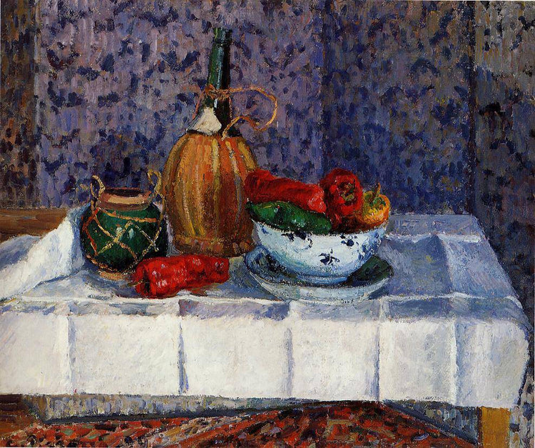 Still Life with Peppers - Camille Pissarro