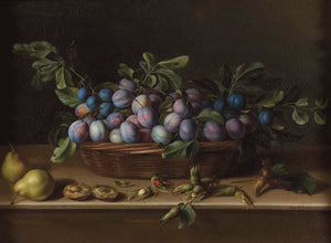 Still Life with Plums - Louise Moillon