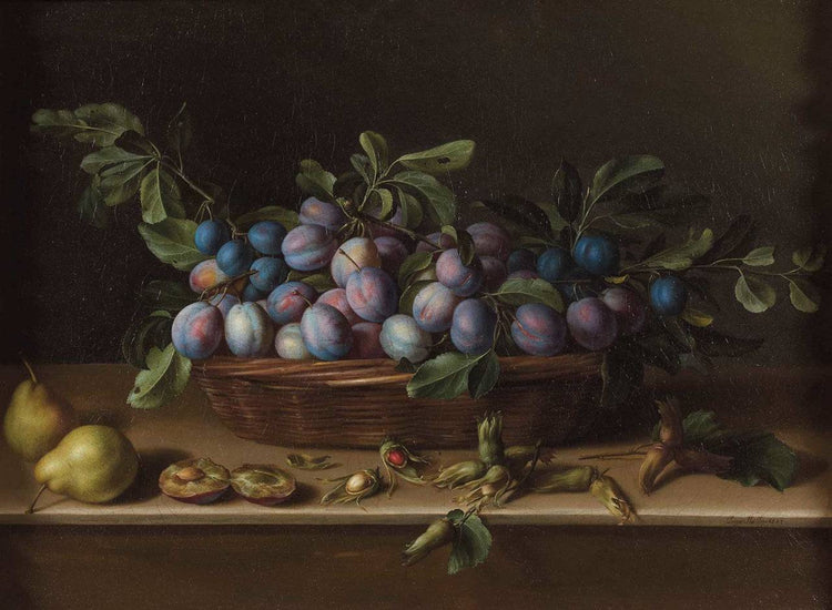 Still Life with Plums - Louise Moillon