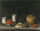 Still Life with Porcelain and Sweets in kitchen