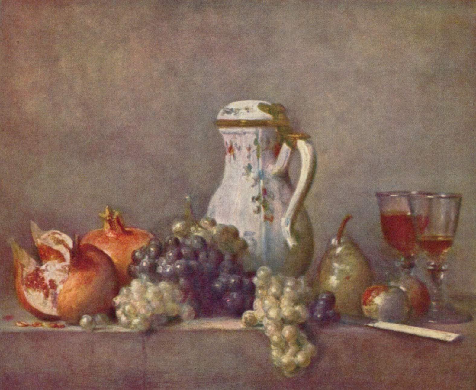 Still Life with Porcelain Teapot