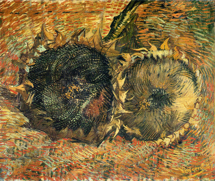 Still Life with Two Sunflowers - Vincent van Gogh