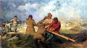 Storm on the Volga - Ilya Repin