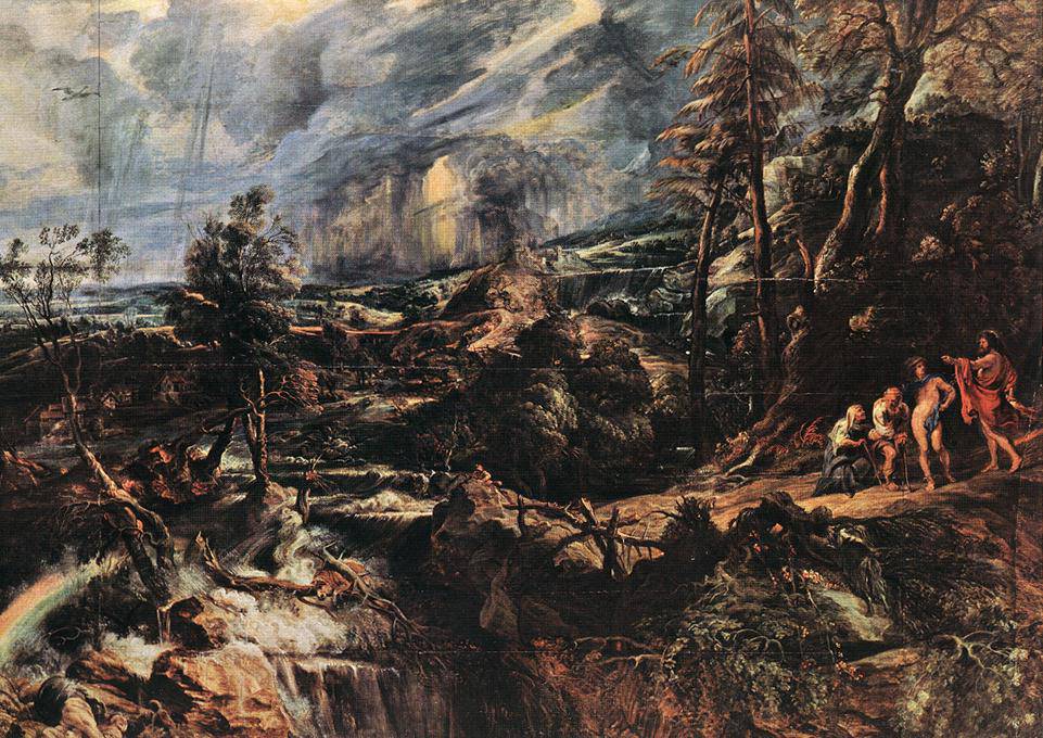 Stormy Landscape - Peter Paul Rubens