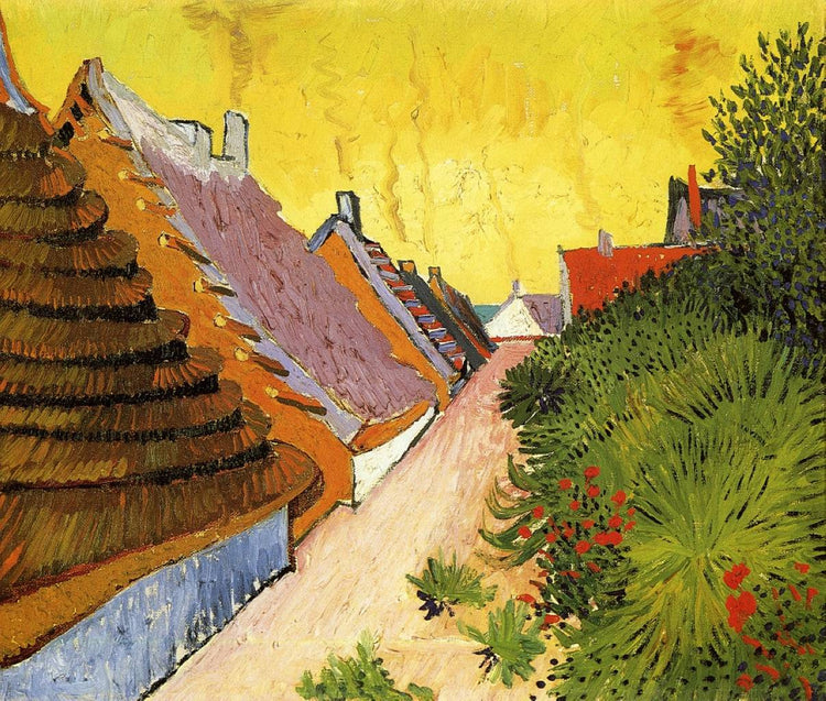 Street in Saintes-Maries - Vincent van Gogh