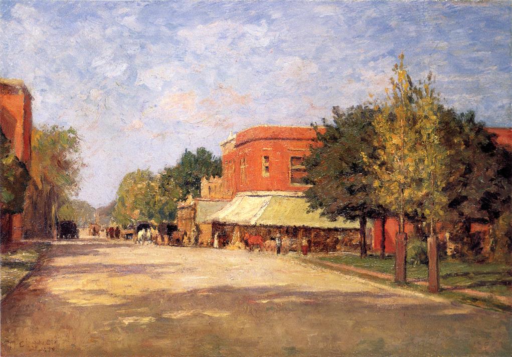 Street Scene - T. C. Steele