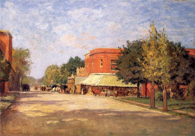 Street Scene in study