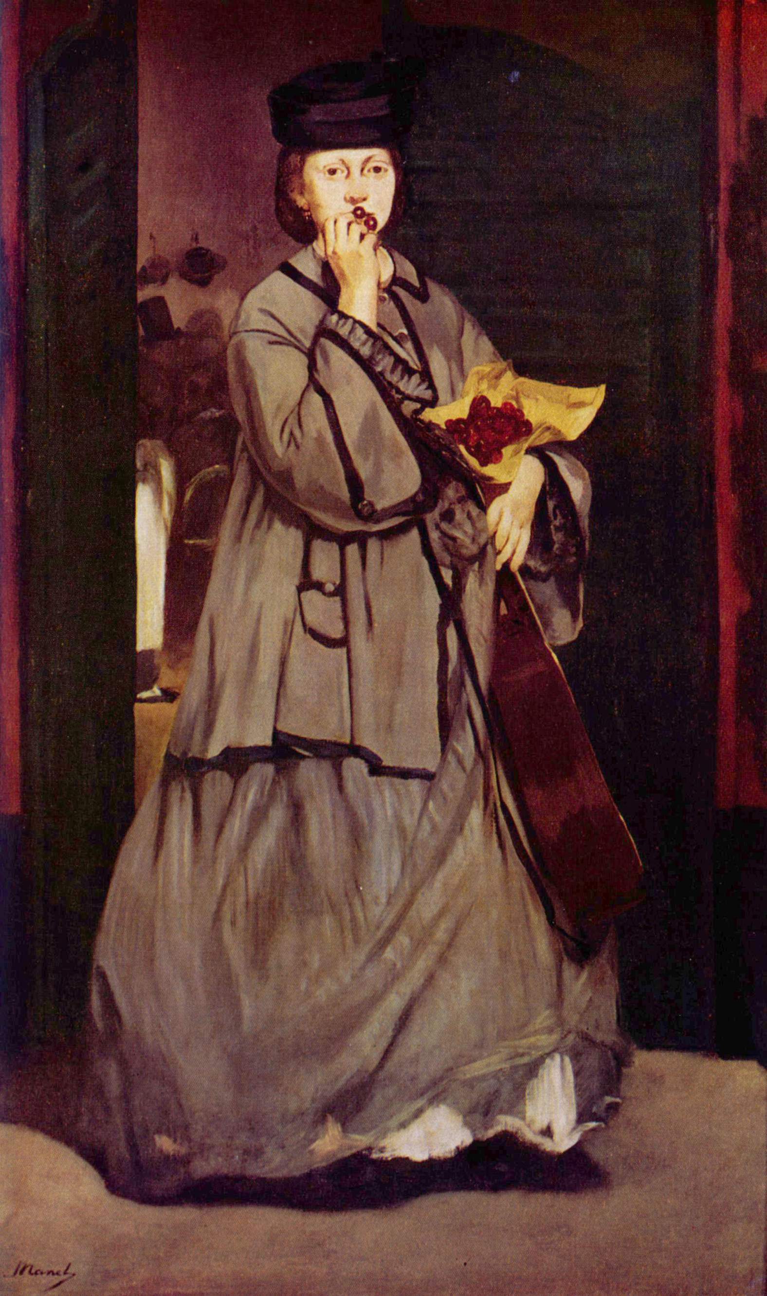 Street Singer - Edouard Manet