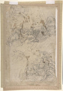 Studies for Four Figures by Palma il Giovane — art oil painting wall art, Mannerism Late Renaissance