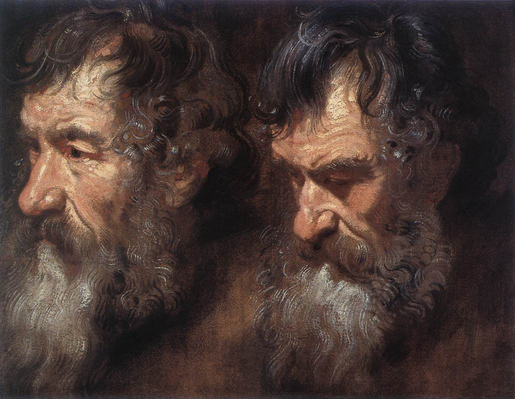 Studies of a Man's Head - Anthony van Dyck