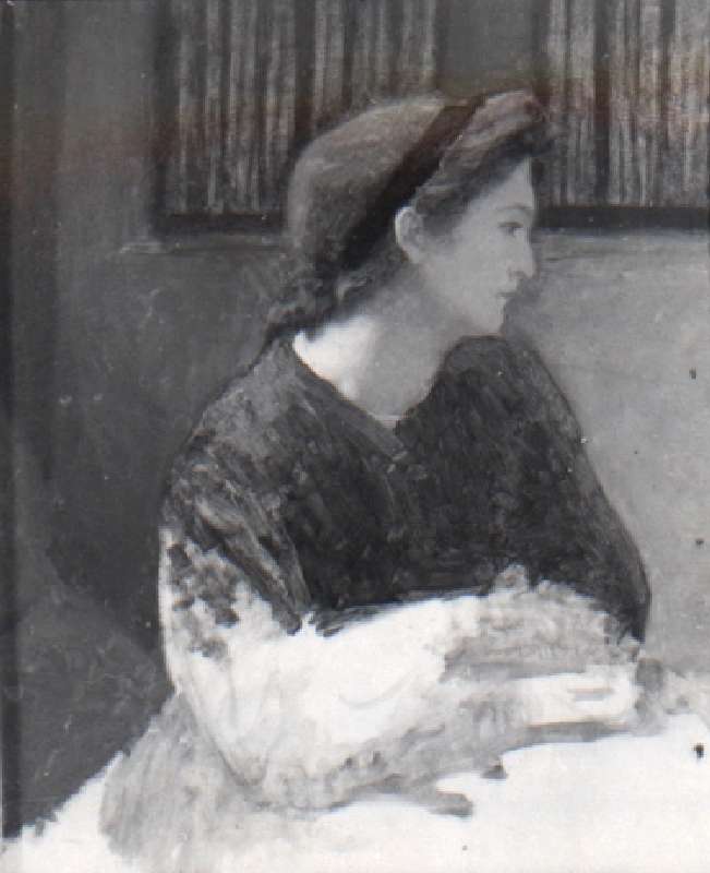 Study for a Young Woman by the Window on gallery wrap