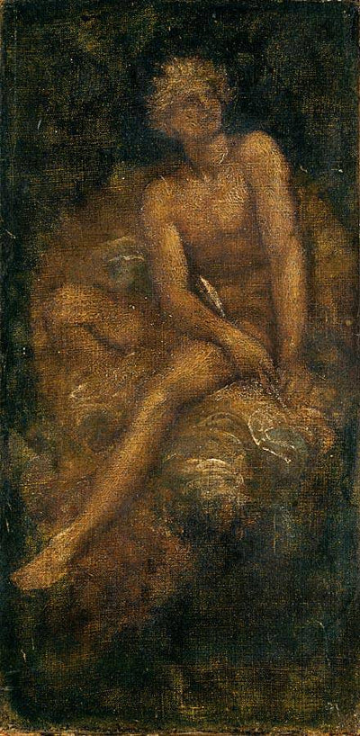 Study for Hyperion by George Frederick Watts, oil painting reproduction