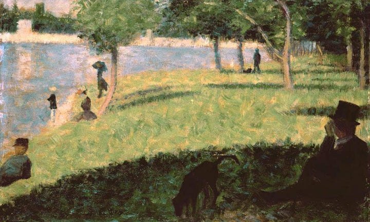 Study for 'La Grande Jatte' by Georges Seurat — hand-painted animal oil painting reproduction on canvas