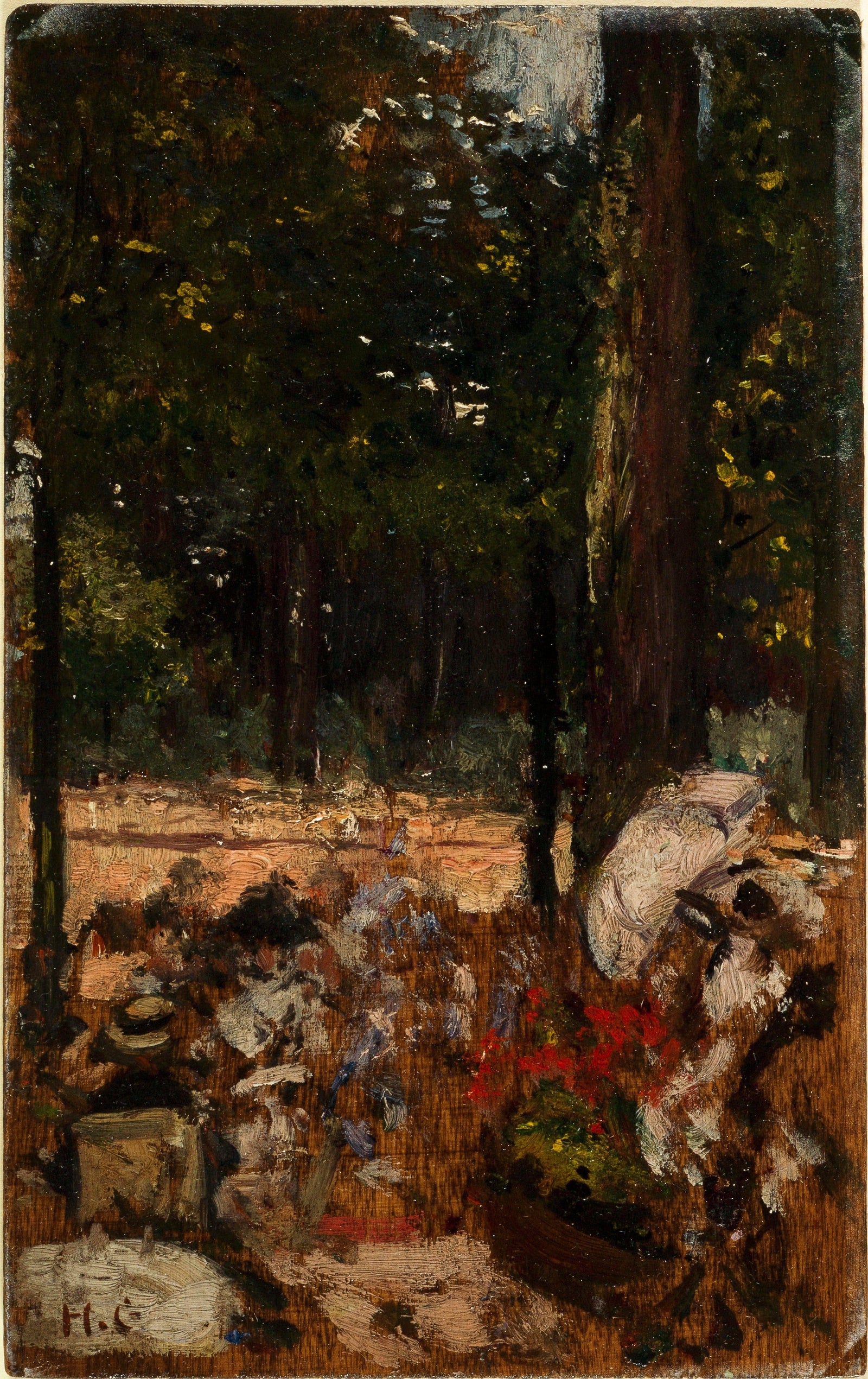 Study for the Cercle de l'île de Puteaux
