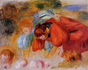 Study for The Croquet Game by Pierre-Auguste Renoir — hand-painted abstract oil painting reproduction on canvas