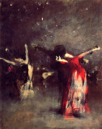 Study for The Spanish Dance by John Singer Sargent — hand-painted abstract oil painting reproduction on canvas