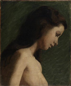 Study of a Girl's Head - Thomas Eakins