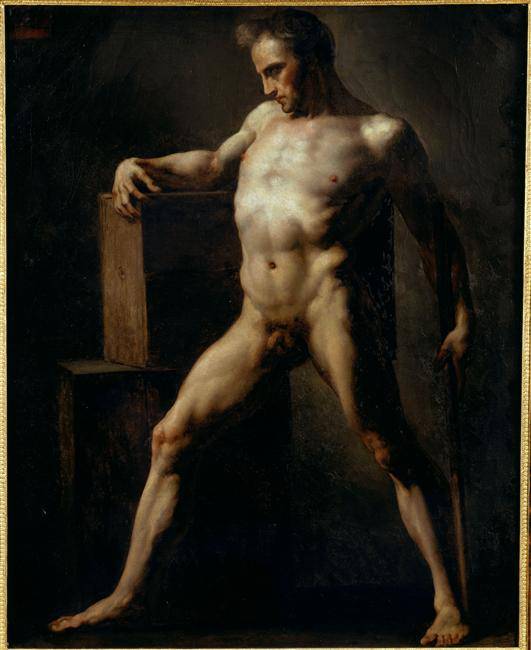 Study of a Man - Théodore Géricault