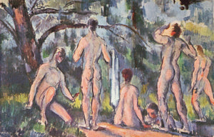 Study of Bathers - Paul Cezanne