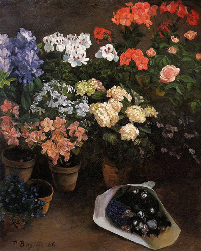 Study of Flowers in apartment
