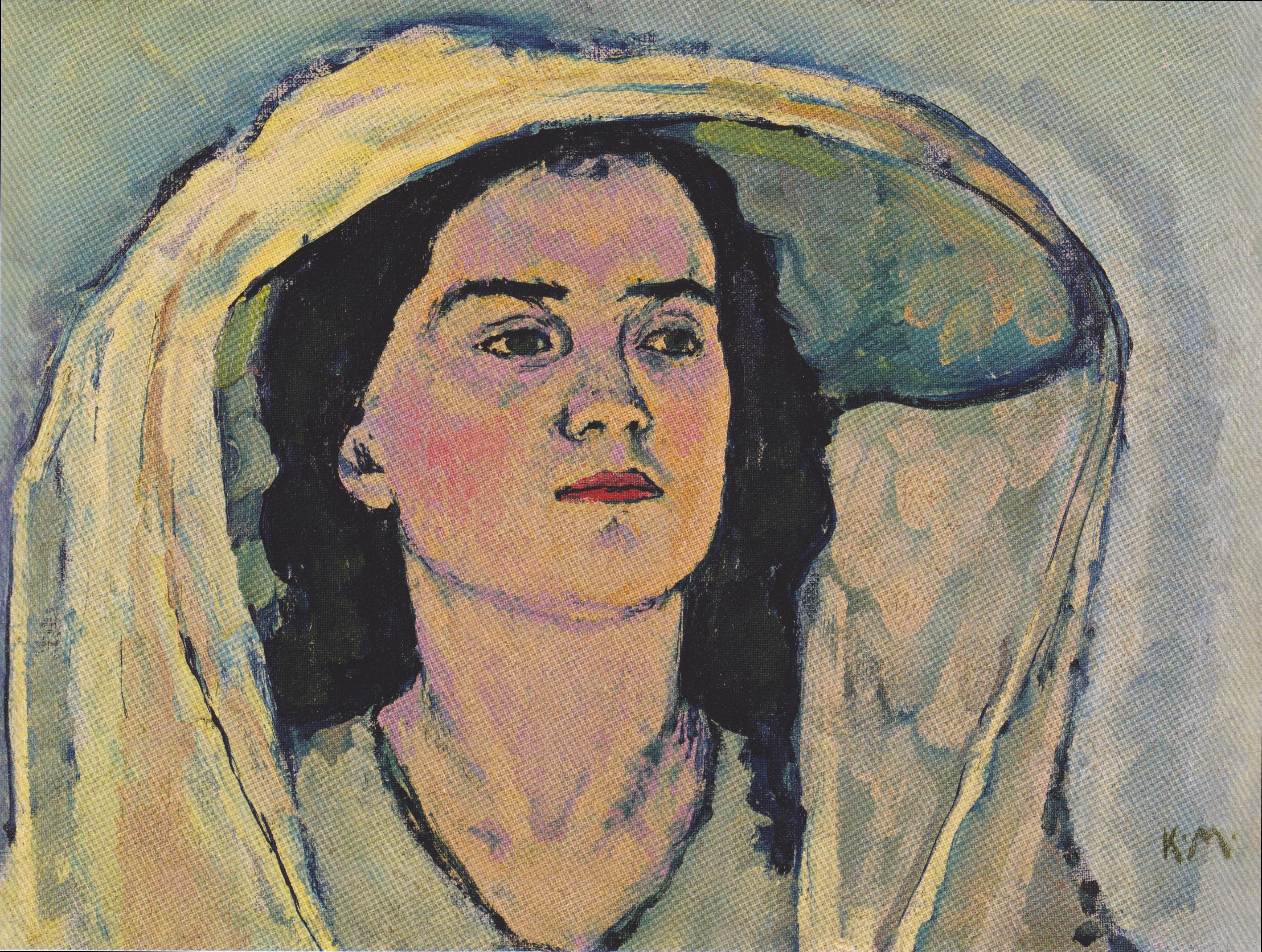 Study of Portrait of Venus in the Grotto - Koloman Moser