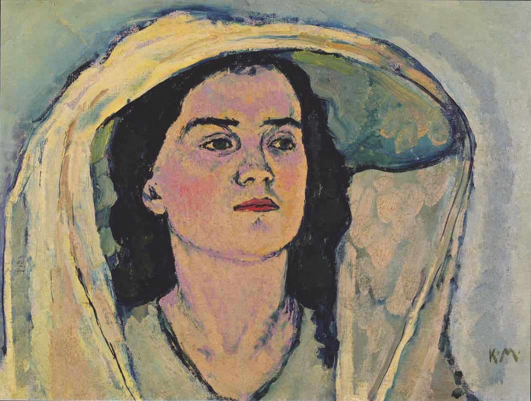 Study of Portrait of Venus in the Grotto by Koloman Moser — hand-painted portrait oil painting reproduction on canvas