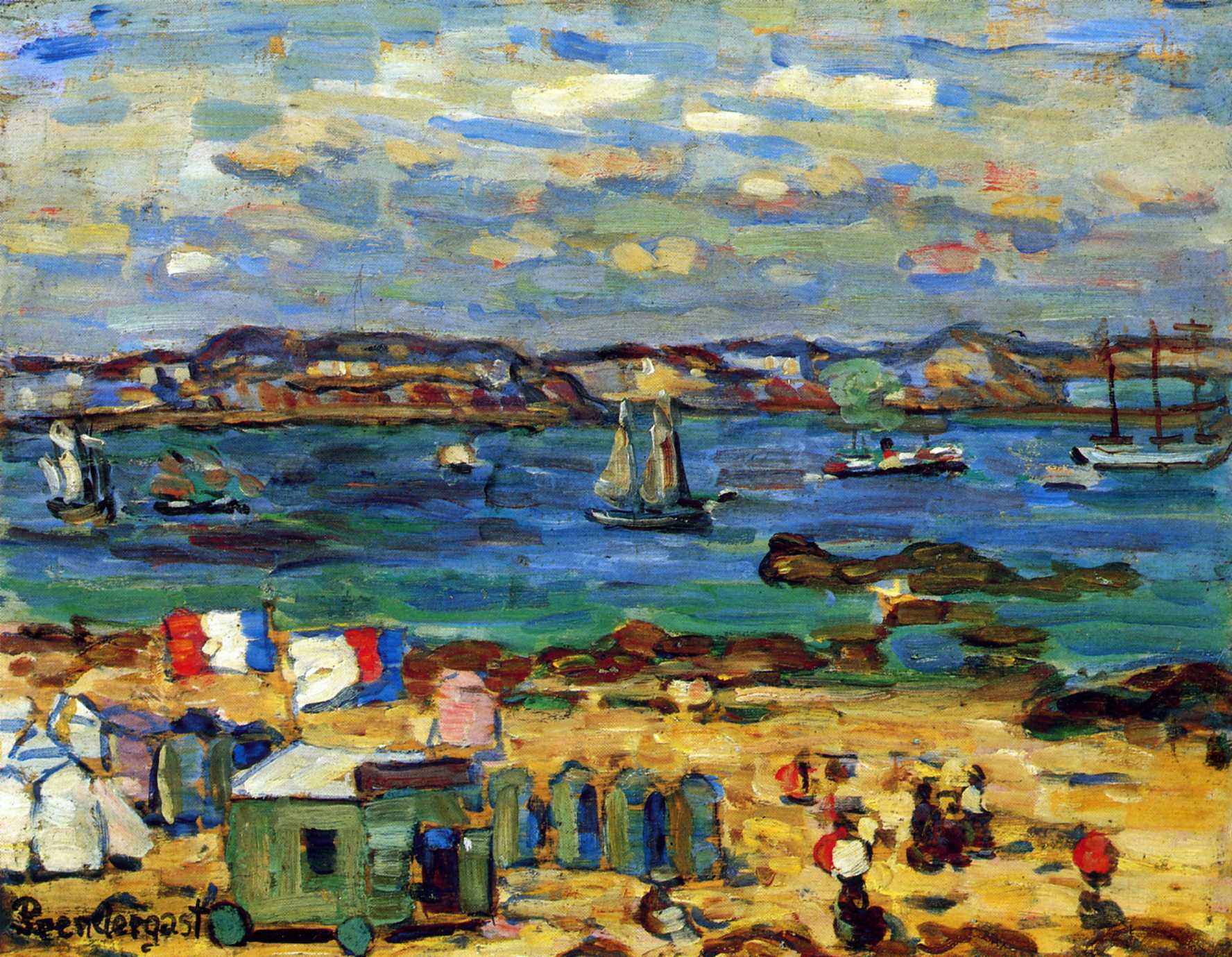 Study, St. Malo, No. 12 - Maurice Prendergast