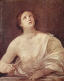 Suicide of Lucretia by Guido Reni — female oil painting wall art, Baroque