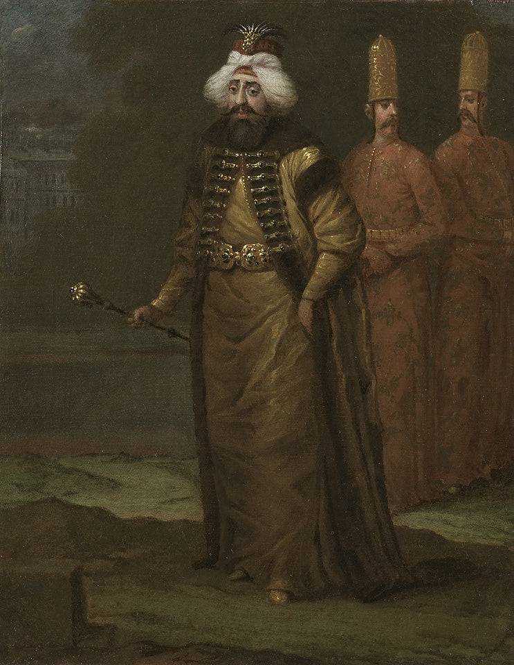 Sultan Ahmed III - Jean Baptiste Vanmour