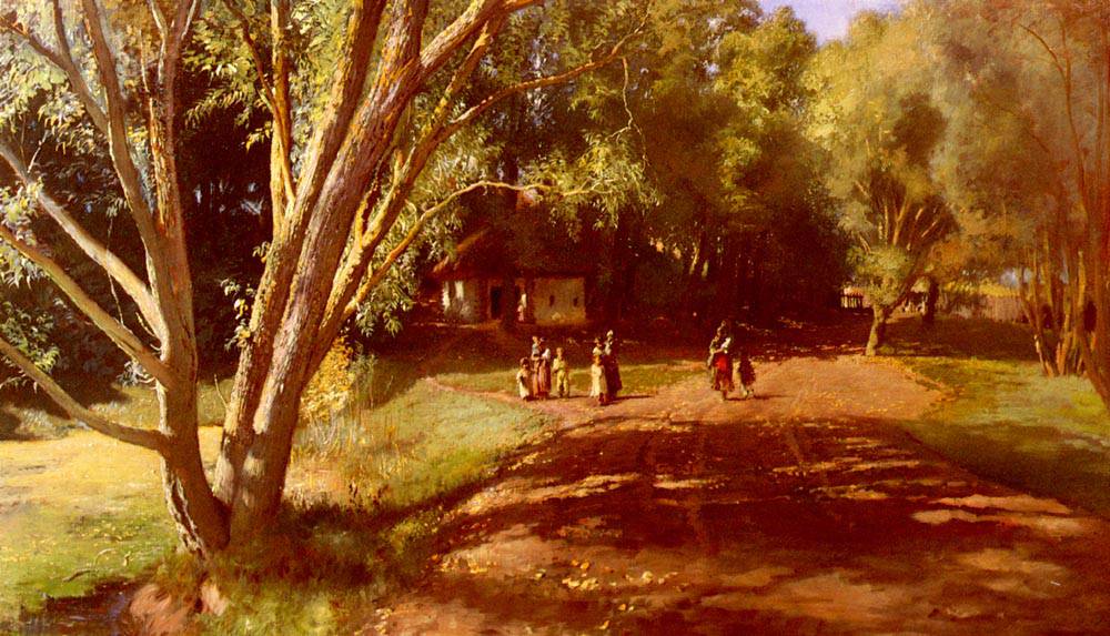 Summer Afternoon - Konstantin Makovsky