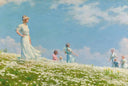 Summer by Charles Courtney Curran — female oil painting wall art