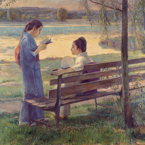 Summer Evening Beside the Lake