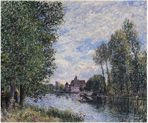 Summer in Moret - Alfred Sisley